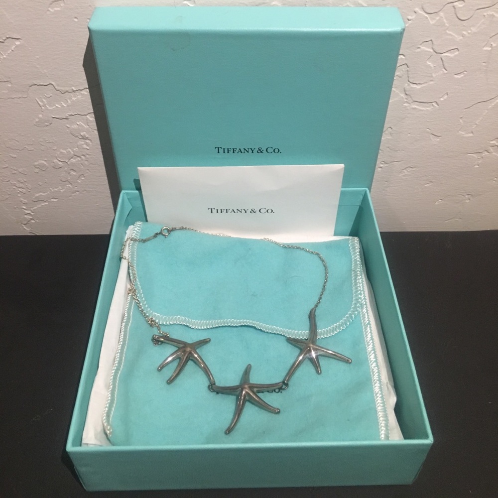 Authentic Tiffany and Co. Starfish necklace